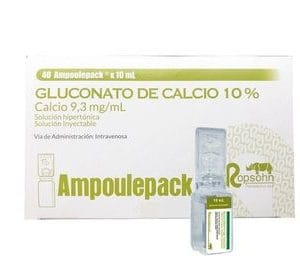 GLUCONATO DE CALCIO